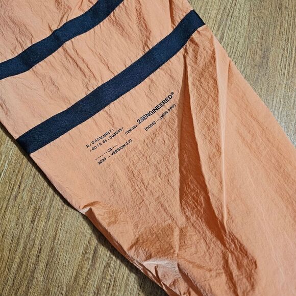 Air Jordan 23 Engineered Woven Pants Rust Oxide Black Men's Small S DV7699-872 - Picture 15 of 15